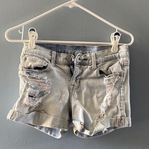 Size 0 boyfriend shorts from Old Navy